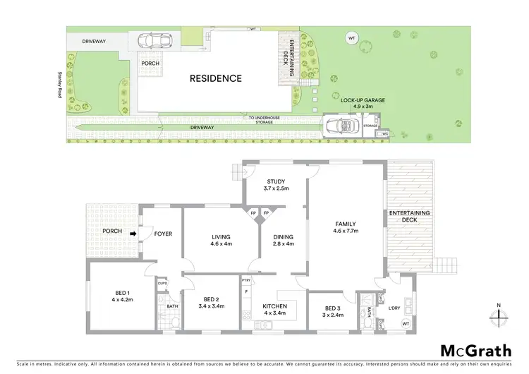 Floorplan of Homely house listing, 36 Stanley Road, Epping NSW 2121