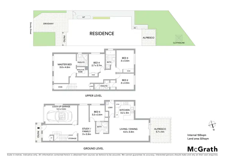 Floorplan of Homely semi-detached listing, 28 Dorahy Street, Dundas NSW 2117