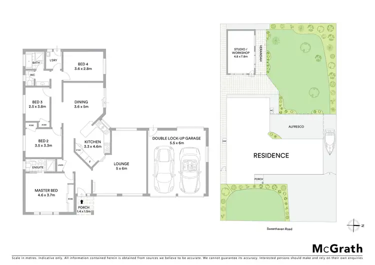 Floorplan of Homely house listing, 95 Sweethaven Road, Edensor Park NSW 2176
