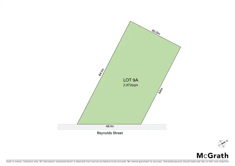 Floorplan of Homely land listing, 9A Reynolds Street, Lakes Creek QLD 4701