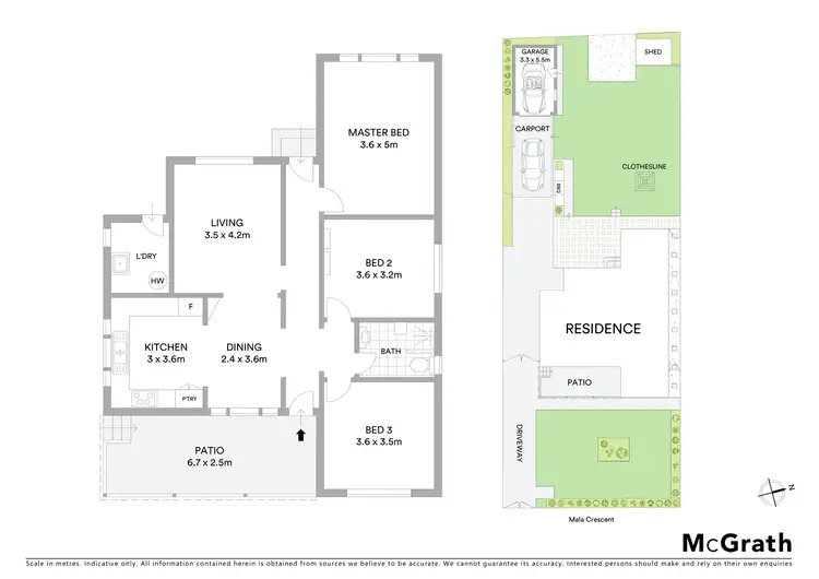 Floorplan of Homely house listing, 12 Mala Crescent, Blacktown NSW 2148