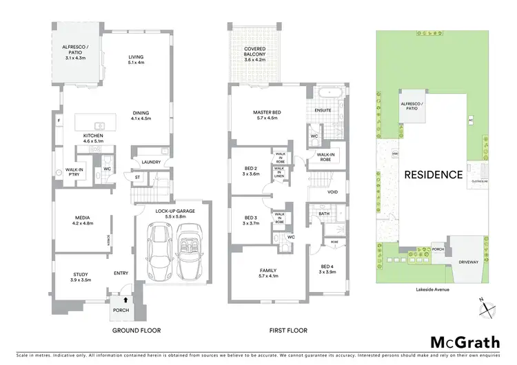 Floorplan of Homely house listing, 325 Lakeside Avenue, Springfield Lakes QLD 4300