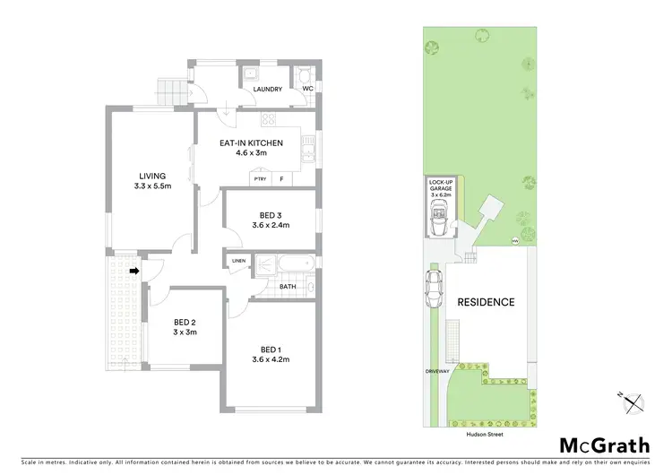 Floorplan of Homely house listing, 84 Hudson Street, Hurstville NSW 2220