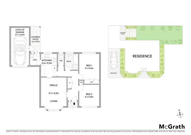 Floorplan of Homely unit listing, 2/112 Huntingdale Road, Mount Waverley VIC 3149