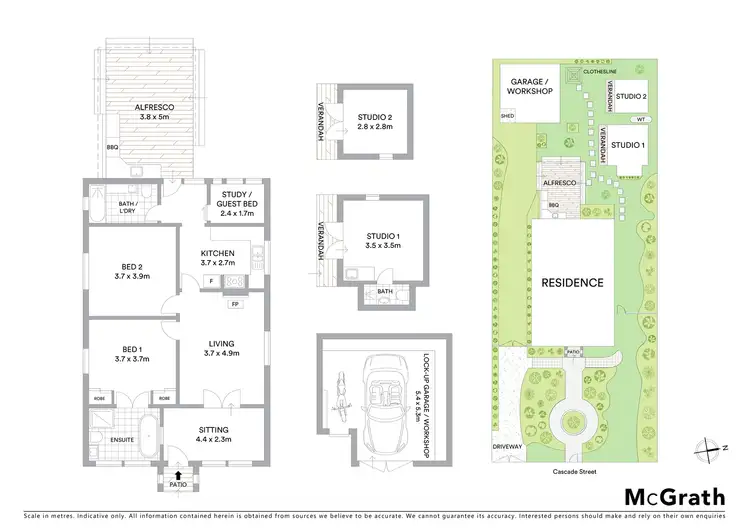 Floorplan of Homely house listing, 133 Cascade Street, Katoomba NSW 2780