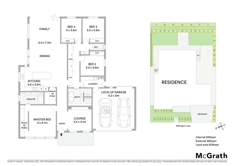 Floorplan of Homely house listing, 29 Mellington Loop, Googong NSW 2620