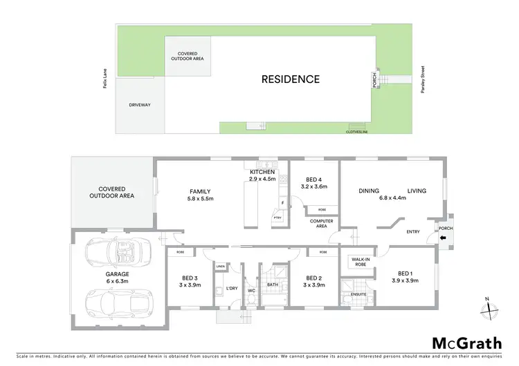 Floorplan of Homely house listing, 23 Parsley Street, Harrison ACT 2914
