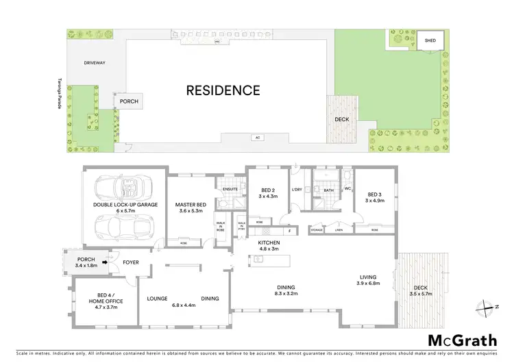 Floorplan of Homely house listing, 49 Taronga Parade, Caringbah NSW 2229