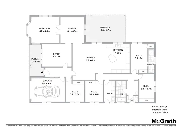 Floorplan of Homely house listing, 77 Templestowe Avenue, Conder ACT 2906