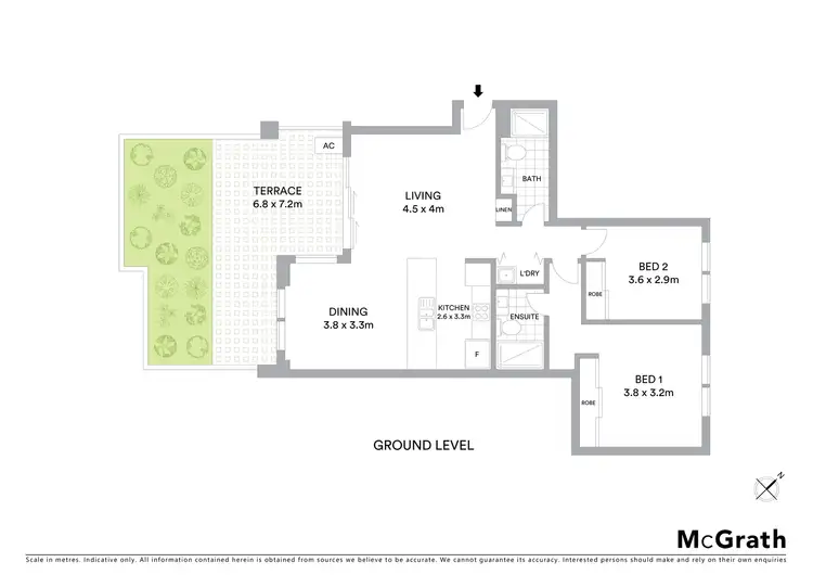 Floorplan of Homely apartment listing, 9/21 Christina Stead Street, Franklin ACT 2913