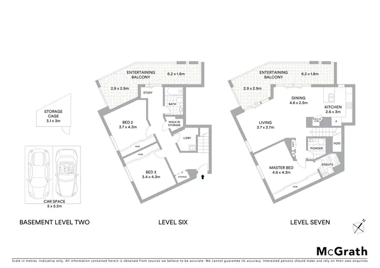 Floorplan of Homely apartment listing, 676/4 The Crescent, Wentworth Point NSW 2127