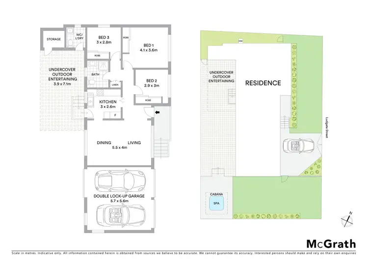 Floorplan of Homely house listing, 1A Ludgate Street, Roselands NSW 2196
