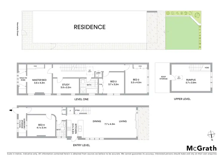 Floorplan of Homely house listing, 61 Henrietta Street, Waverley NSW 2024