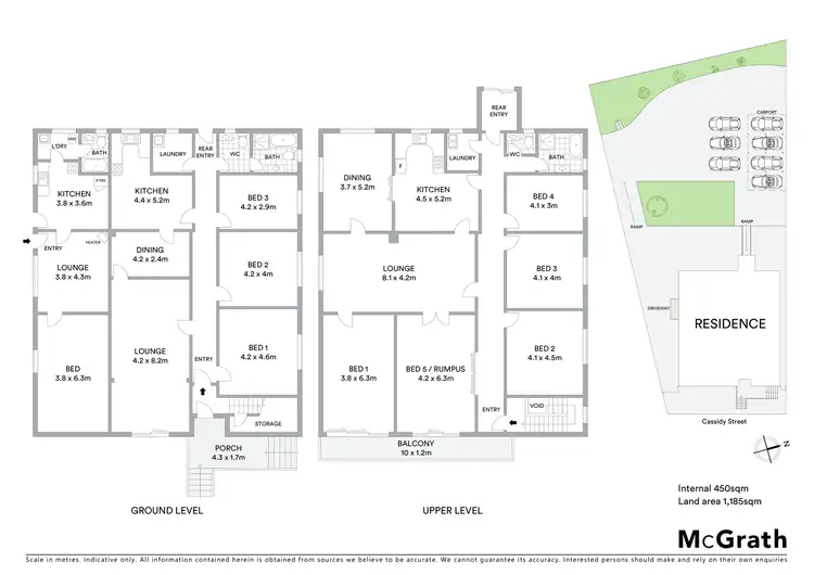 Floorplan of Homely block of units listing, 28 Cassidy Street, Queanbeyan NSW 2620