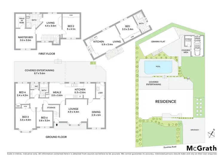 Floorplan of Homely house listing, 11 Dumfries Road, St Andrews NSW 2566