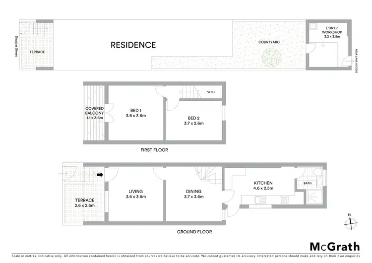 Floorplan of Homely house listing, 39 Douglas Street, Redfern NSW 2016