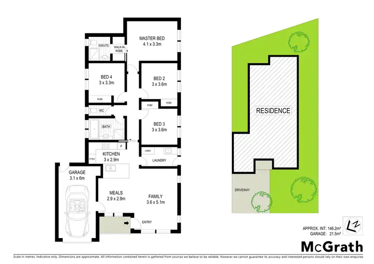 Floorplan of Homely townhouse listing, 11A Brunswick Circuit, Kaleen ACT 2617