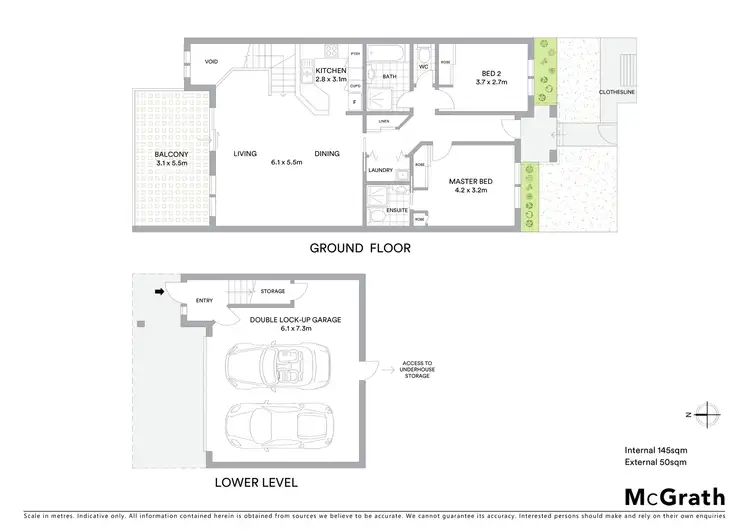 Floorplan of Homely townhouse listing, 28 Lampard Circuit, Bruce ACT 2617