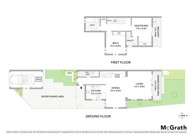 Floorplan of Homely townhouse listing, 3/26 Somerset Street, Epping NSW 2121