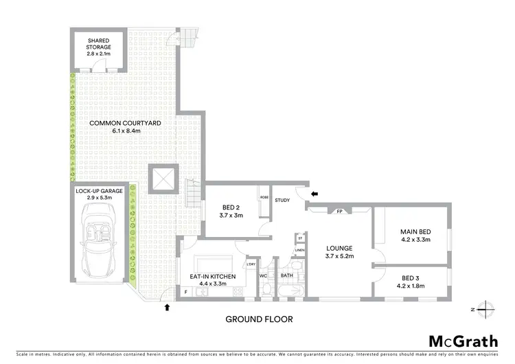 Floorplan of Homely unit listing, 1/78 Raglan Street, Manly NSW 2095