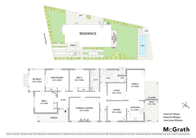 Floorplan of Homely house listing, 50 The Point Road, Hunters Hill NSW 2110