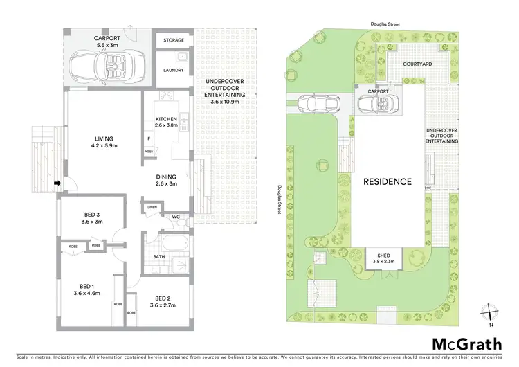 Floorplan of Homely house listing, 40 Douglas Street, Panania NSW 2213