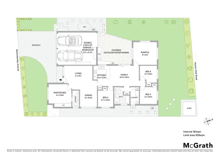Floorplan of Homely house listing, 11 Mullumbimby Avenue, Hoxton Park NSW 2171