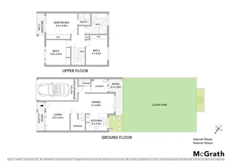 Floorplan of Homely townhouse listing, 13/10 Yerona Street, Prestons NSW 2170