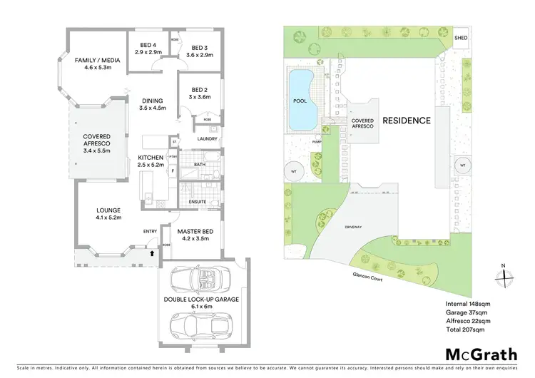 Floorplan of Homely house listing, 10 Glencon Court, Buderim QLD 4556