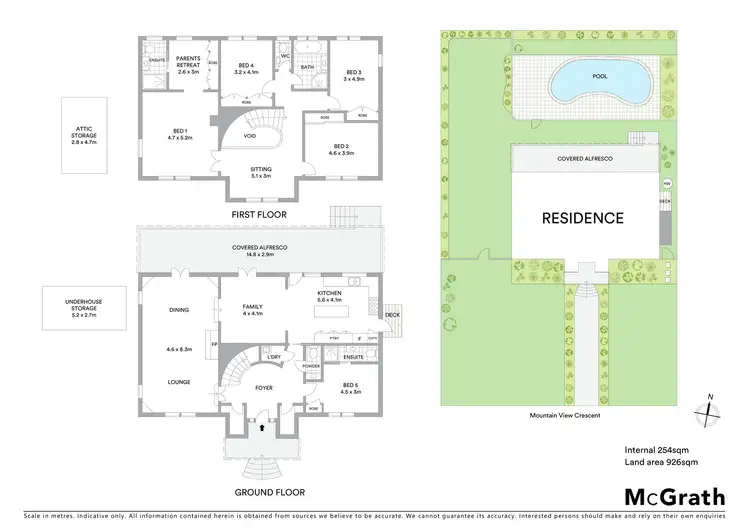 Floorplan of Homely house listing, 4 Mountain View Crescent, West Pennant Hills NSW 2125