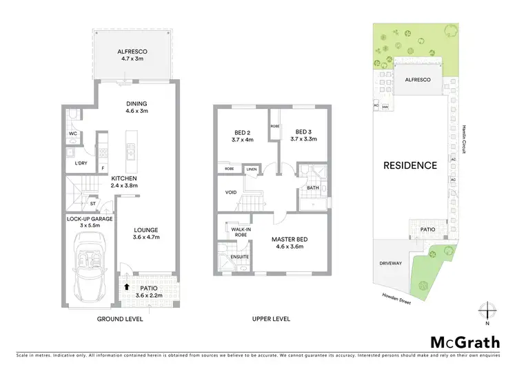 Floorplan of Homely semi-detached listing, 3 Hamlin Circuit, Holsworthy NSW 2173