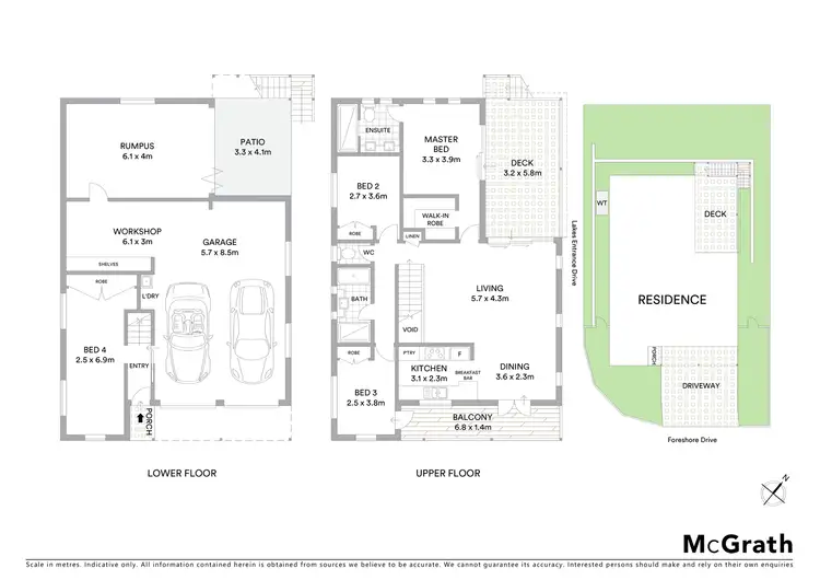 Floorplan of Homely house listing, 41 Foreshore Drive, Springfield Lakes QLD 4300