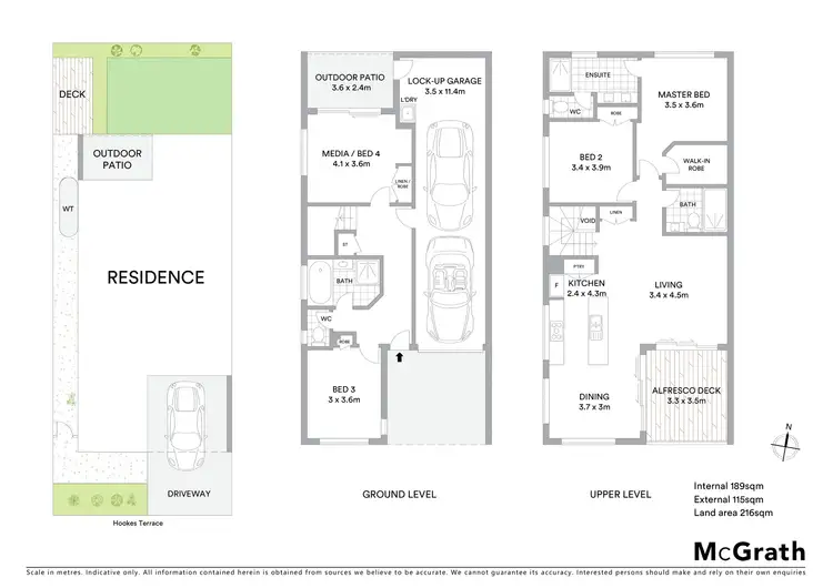 Floorplan of Homely house listing, 23 Hookes Terrace, Springfield Lakes QLD 4300