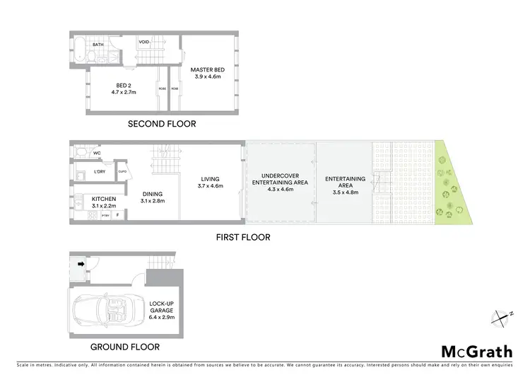 Floorplan of Homely townhouse listing, 11/323 Stacey Street, Bankstown NSW 2200