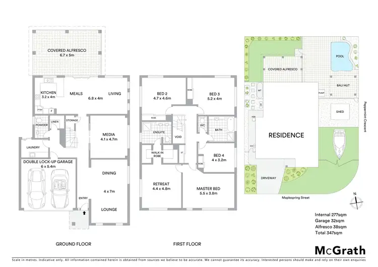 Floorplan of Homely house listing, 21 Maplespring Street, Sippy Downs QLD 4556