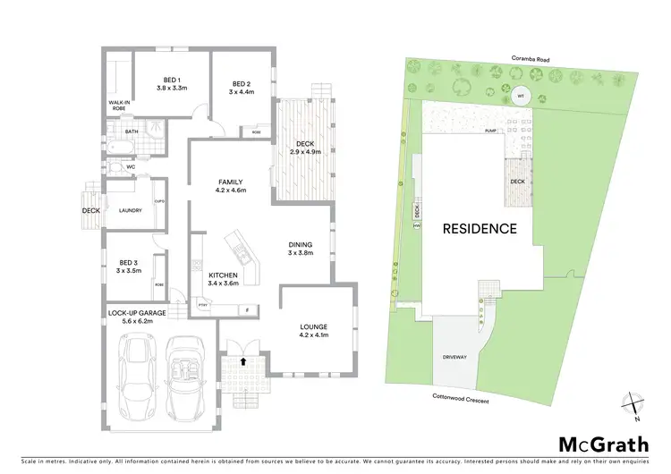 Floorplan of Homely house listing, 17 Cottonwood Crescent, Coffs Harbour NSW 2450