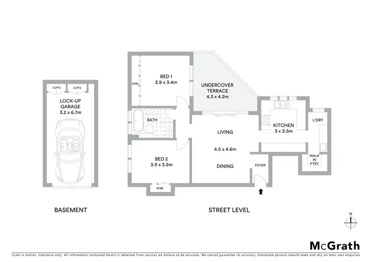 Floorplan of Homely apartment listing, 7/9 Dudley Street, Randwick NSW 2031