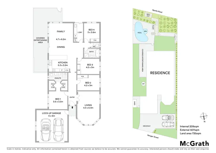 Floorplan of Homely house listing, 4 Nangar Street, Woongarrah NSW 2259
