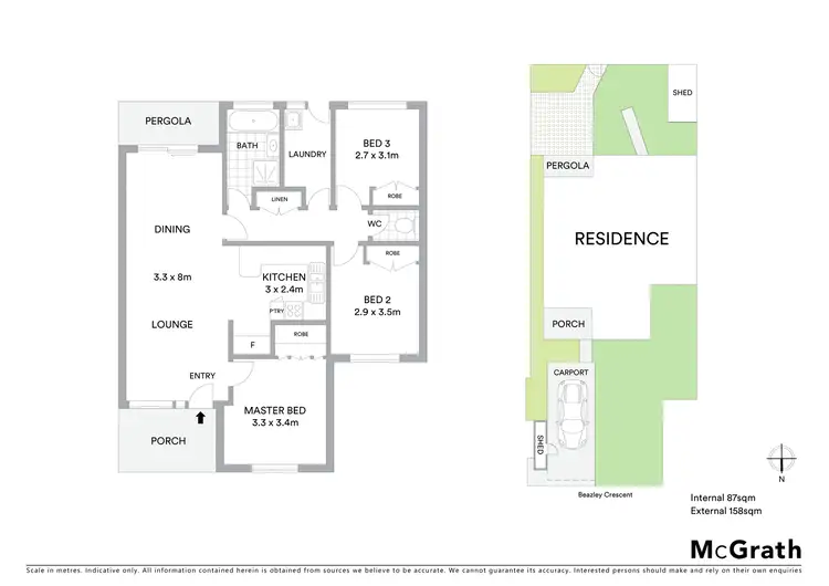 Floorplan of Homely townhouse listing, 19/24 Beazley Crescent, Calwell ACT 2905