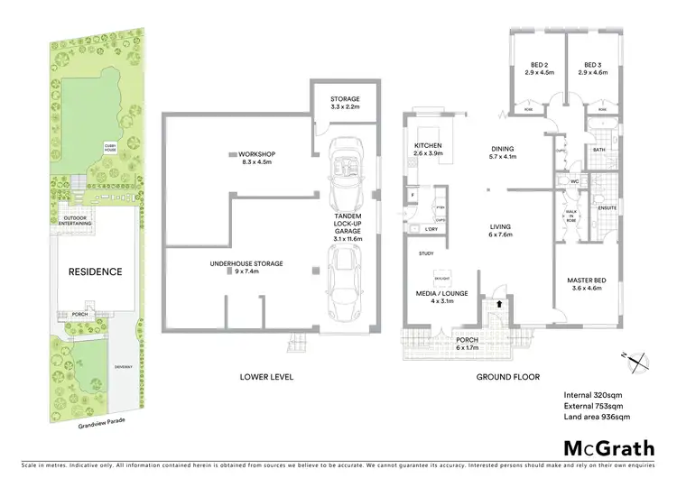 Floorplan of Homely house listing, 20 Grandview Parade, Mona Vale NSW 2103