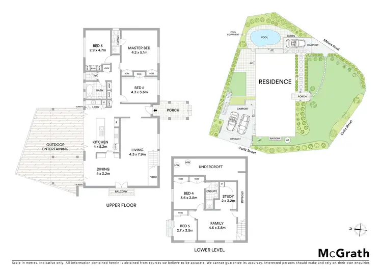 Floorplan of Homely house listing, 1 Cadiz Street, Indooroopilly QLD 4068