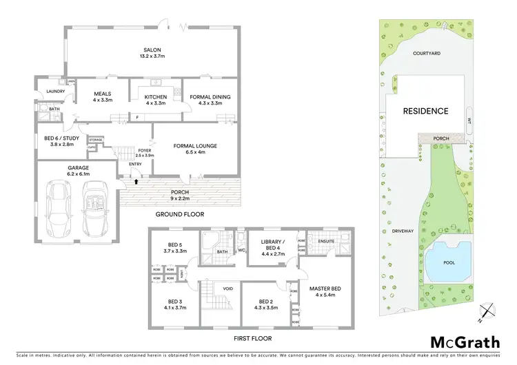 Floorplan of Homely house listing, 33 Barton Crescent, Wahroonga NSW 2076