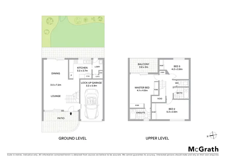 Floorplan of Homely townhouse listing, 2/138 School Road, Yeronga QLD 4104