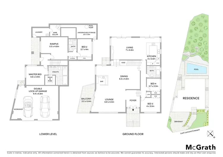Floorplan of Homely house listing, 2 Loch Lomond Crescent, Burraneer NSW 2230