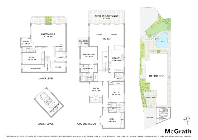Floorplan of Homely house listing, 48A Turriell Point Road, Port Hacking NSW 2229