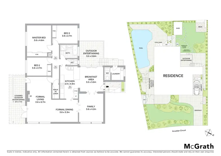 Floorplan of Homely house listing, 117 Arcadian Circuit, Carlingford NSW 2118