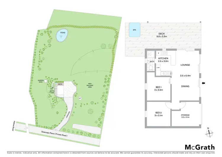 Floorplan of Homely house listing, 15 Seascape Place, Scotts Head NSW 2447