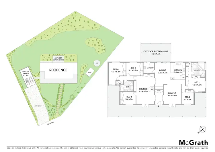 Floorplan of Homely house listing, 4 Eli Court, Highfields QLD 4352