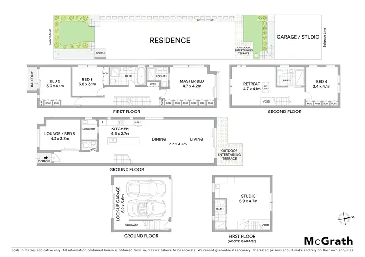 Floorplan of Homely house listing, 62A Read Street, Bronte NSW 2024