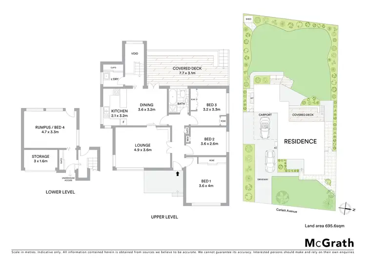 Floorplan of Homely house listing, 12 Catlett Avenue, North Rocks NSW 2151